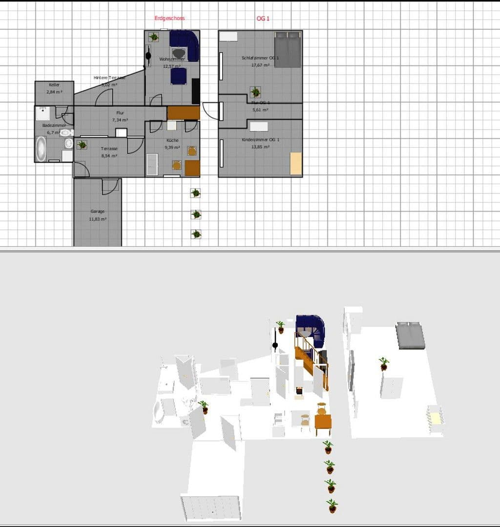 Pronájem domu 82 m², pozemek 160 m², Burgörnerscher Weg 3, Gerbstedt, Sasko-Anhaltsko Pronájem domu 82 m², pozemek 160 m², Burgörnerscher Weg 3, Gerbstedt, Sasko-Anhaltsko