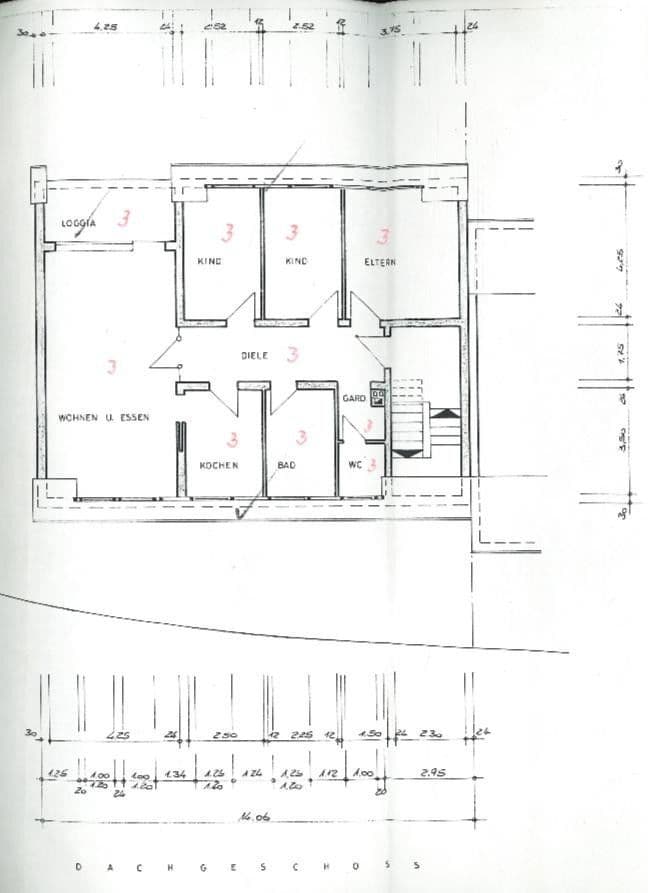 Pronájem bytu 4+1 109 m², Waldstraße 3, Kenn, Porýní-Falc Pronájem bytu 4+1 109 m², Waldstraße 3, Kenn, Porýní-Falc