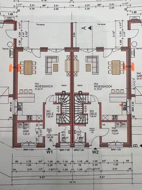 Pronájem domu 145 m², pozemek 290 m², Auf dem Mesch 14 A, Salzbergen, Dolní Sasko Pronájem domu 145 m², pozemek 290 m², Auf dem Mesch 14 A, Salzbergen, Dolní Sasko