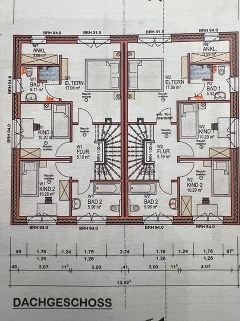 Pronájem domu 145 m², pozemek 290 m², Auf dem Mesch 14 A, Salzbergen, Dolní Sasko Pronájem domu 145 m², pozemek 290 m², Auf dem Mesch 14 A, Salzbergen, Dolní Sasko