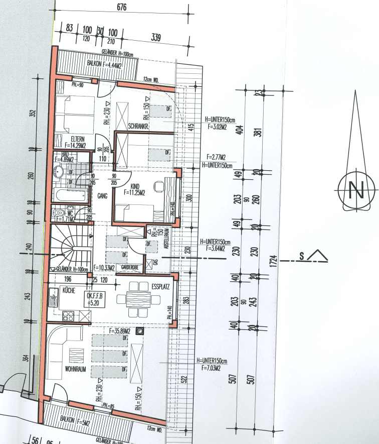 Prodej bytu 3+1 83 m², Kirchplatz 3, Götzens, Tyrolsko Prodej bytu 3+1 83 m², Kirchplatz 3, Götzens, Tyrolsko