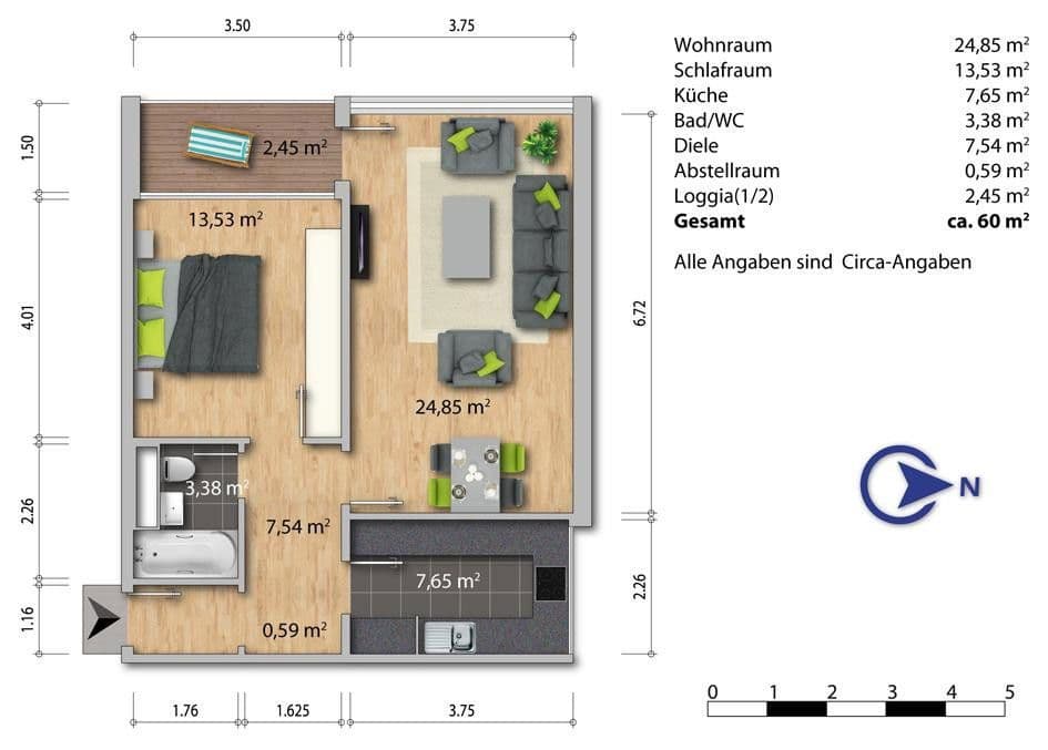 Prodej bytu 2+1 60 m², Konrad-Adenauer-Str. 4, Erftstadt, Severní Porýní-Vestfálsko Prodej bytu 2+1 60 m², Konrad-Adenauer-Str. 4, Erftstadt, Severní Porýní-Vestfálsko