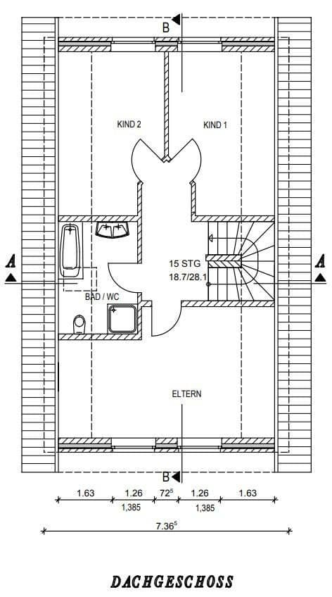 Prodej domu 125 m², pozemek 530 m², Gartenweg 23A, Bramsche, Dolní Sasko Prodej domu 125 m², pozemek 530 m², Gartenweg 23A, Bramsche, Dolní Sasko