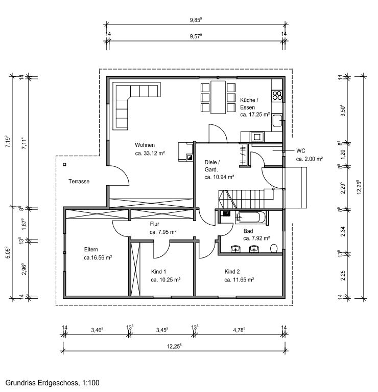 Prodej domu 120 m², pozemek 590 m², Königsbrunn, Bavorsko Prodej domu 120 m², pozemek 590 m², Königsbrunn, Bavorsko