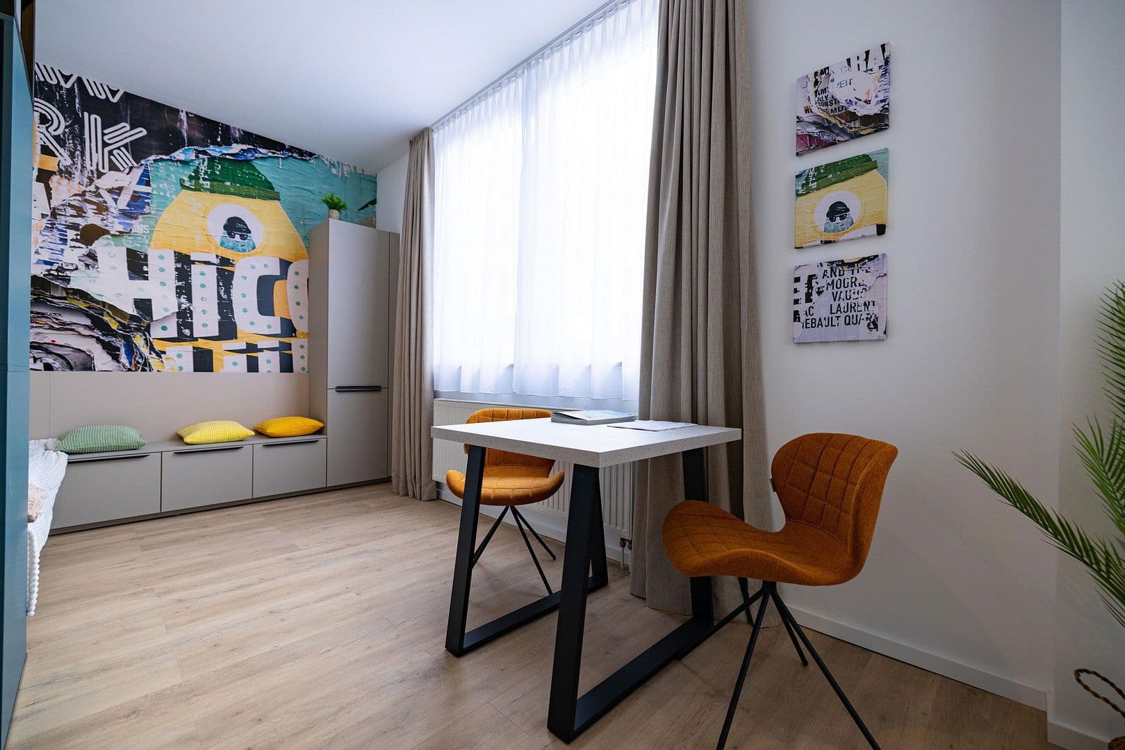 Pronájem bytu 1+1 31 m², Steinbühler Straße 4-6, Nürnberg, Bavorsko Pronájem bytu 1+1 31 m², Steinbühler Straße 4-6, Nürnberg, Bavorsko