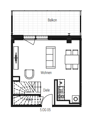 Pronájem bytu 3+1 77 m², Steinbühler Straße 4-6, Nürnberg, Bavorsko Pronájem bytu 3+1 77 m², Steinbühler Straße 4-6, Nürnberg, Bavorsko