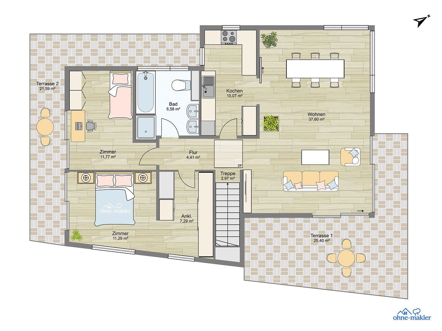Prodej bytu 4+1 142 m², Berlin, Berlín Prodej bytu 4+1 142 m², Berlin, Berlín