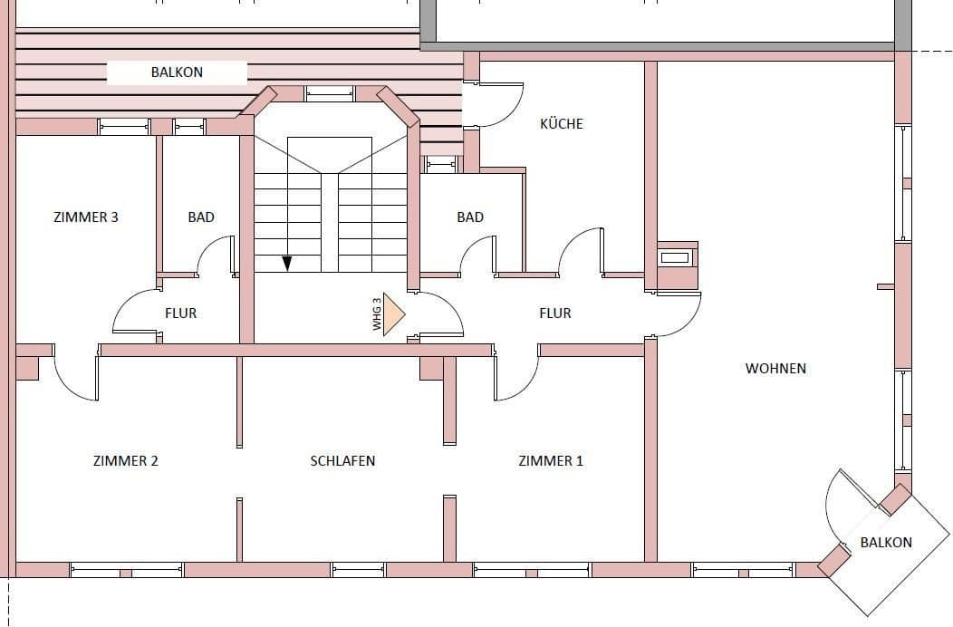 Pronájem bytu 6+1 118 m², Pestalozzistraße 31, Mannheim, Bádensko-Württembersko Pronájem bytu 6+1 118 m², Pestalozzistraße 31, Mannheim, Bádensko-Württembersko