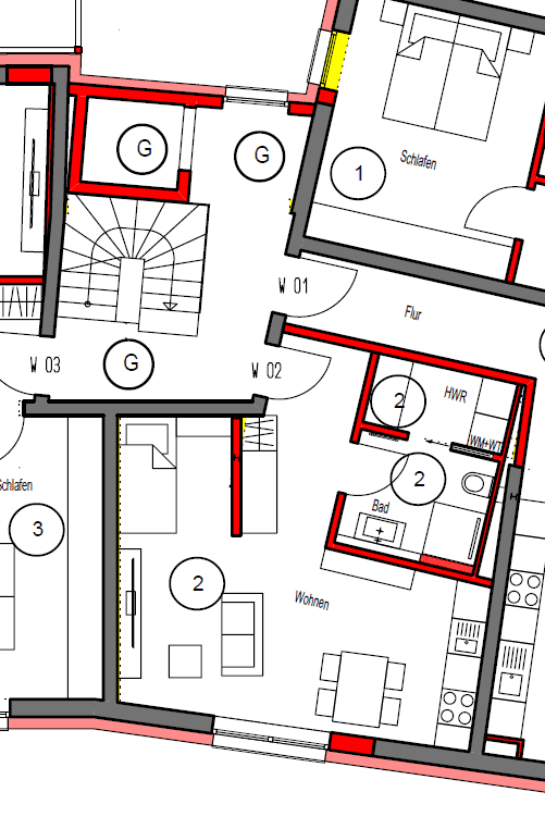 Prodej bytu 1+1 37 m², Aschaffenburg, Bavorsko Prodej bytu 1+1 37 m², Aschaffenburg, Bavorsko