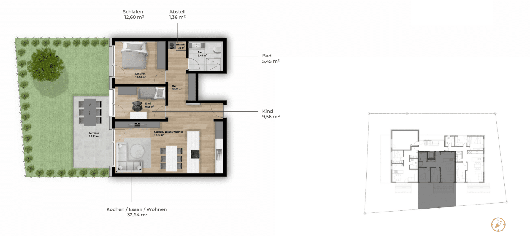 Pronájem bytu 3+1 90 m², Wassertrüdingen, Bavorsko Pronájem bytu 3+1 90 m², Wassertrüdingen, Bavorsko