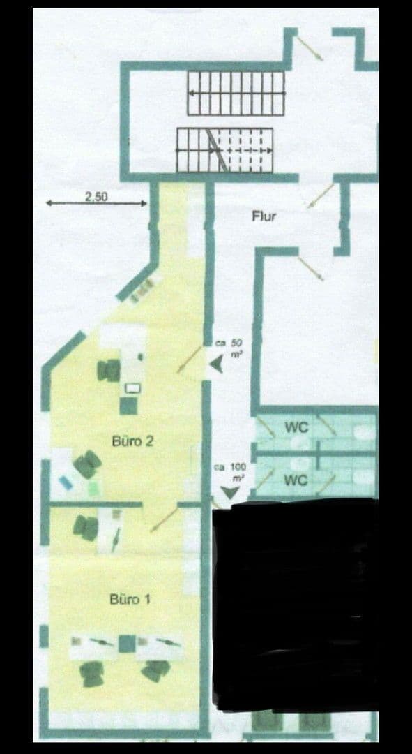 Pronájem kanceláře 55 m², Göppingen, Bádensko-Württembersko Pronájem kanceláře 55 m², Göppingen, Bádensko-Württembersko