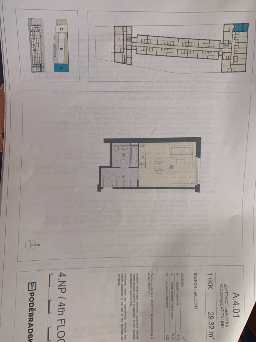 Prodej bytu 1+kk 32 m², Poděbradská, Praha, Praha Prodej bytu 1+kk 32 m², Poděbradská, Praha, Praha