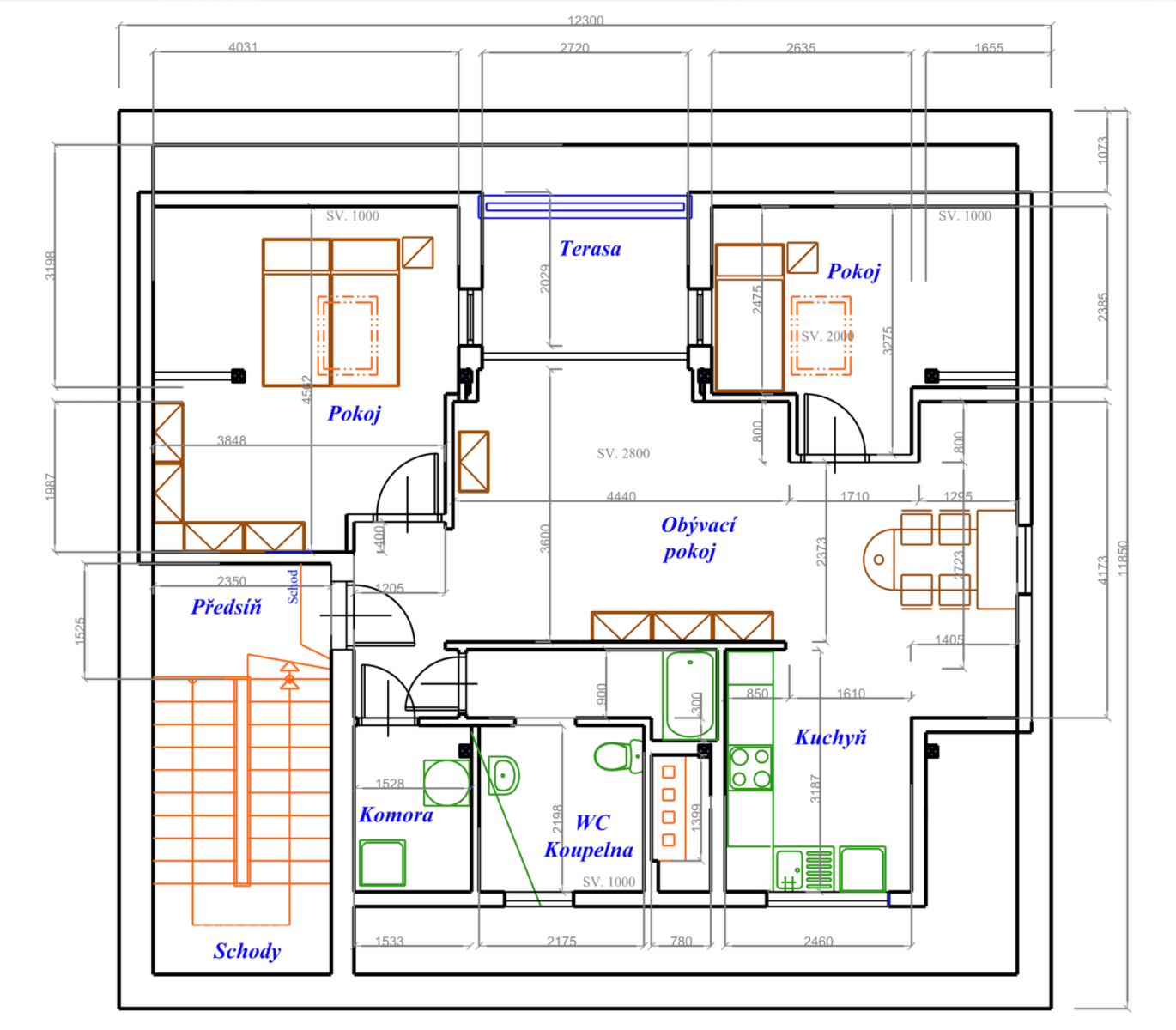 Pronájem bytu 3+kk 76 m², Starobělská, Ostrava, Moravskoslezský kraj Pronájem bytu 3+kk 76 m², Starobělská, Ostrava, Moravskoslezský kraj
