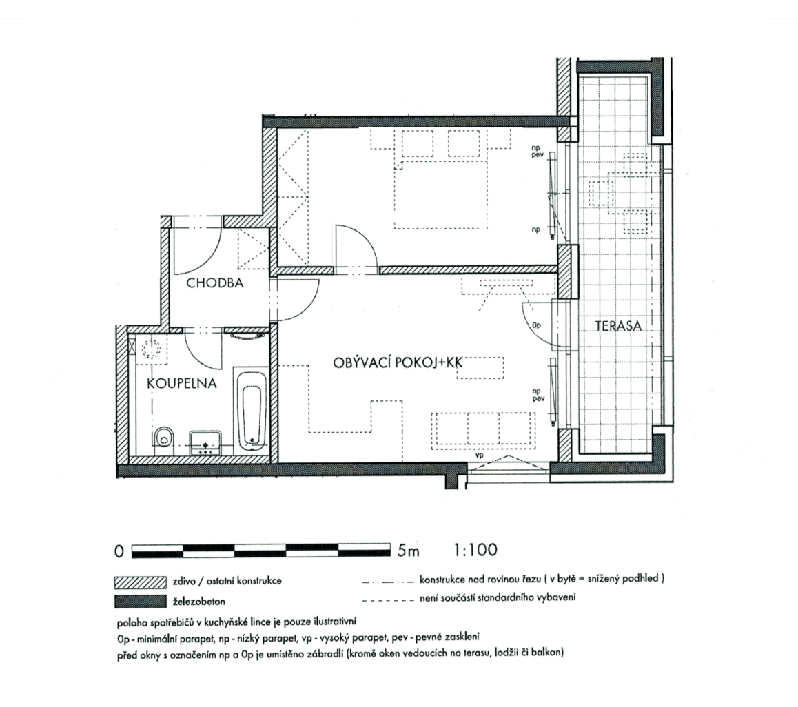 Pronájem bytu 2+kk 46 m², Svitákova, Praha, Praha Pronájem bytu 2+kk 46 m², Svitákova, Praha, Praha