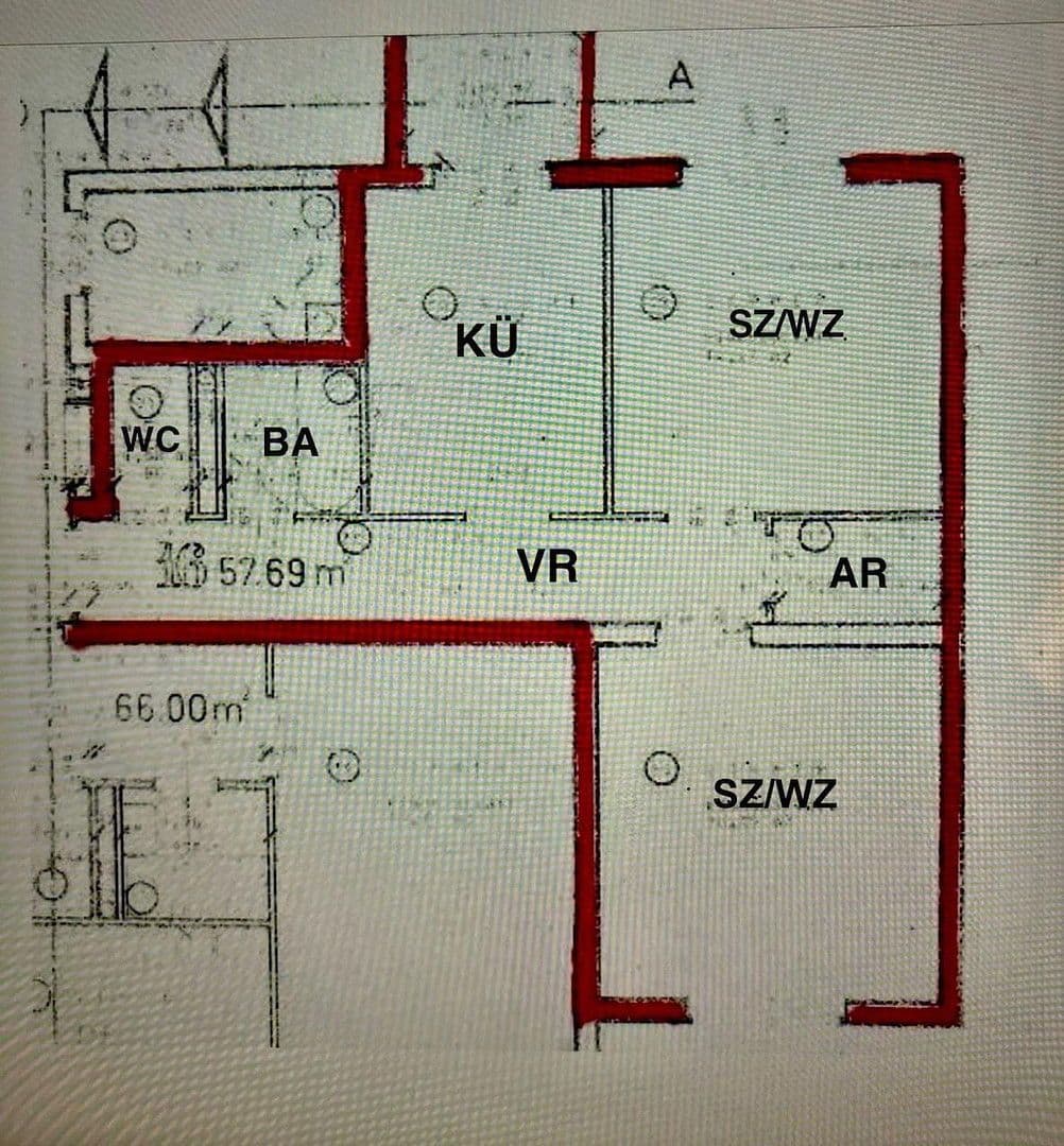 Pronájem bytu 2+1 59 m², Graz, Štýrsko Pronájem bytu 2+1 59 m², Graz, Štýrsko