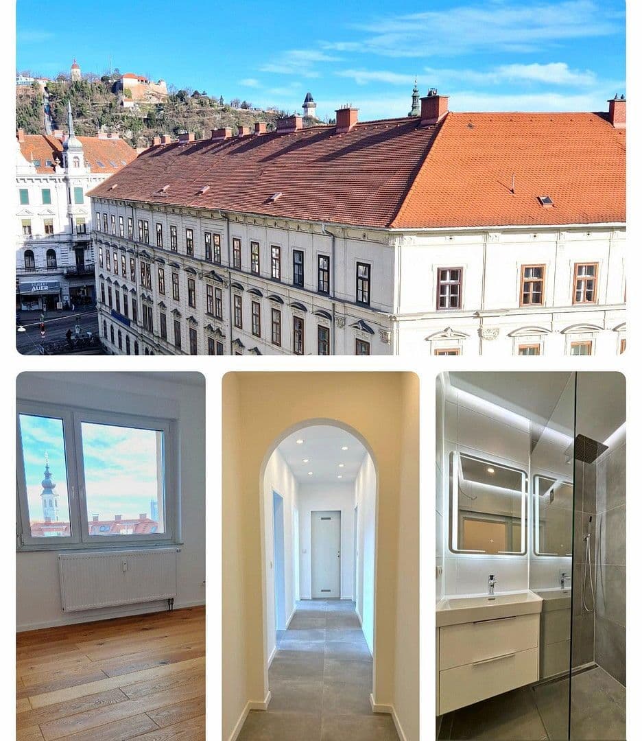 Pronájem bytu 2+1 59 m², Graz, Štýrsko Pronájem bytu 2+1 59 m², Graz, Štýrsko