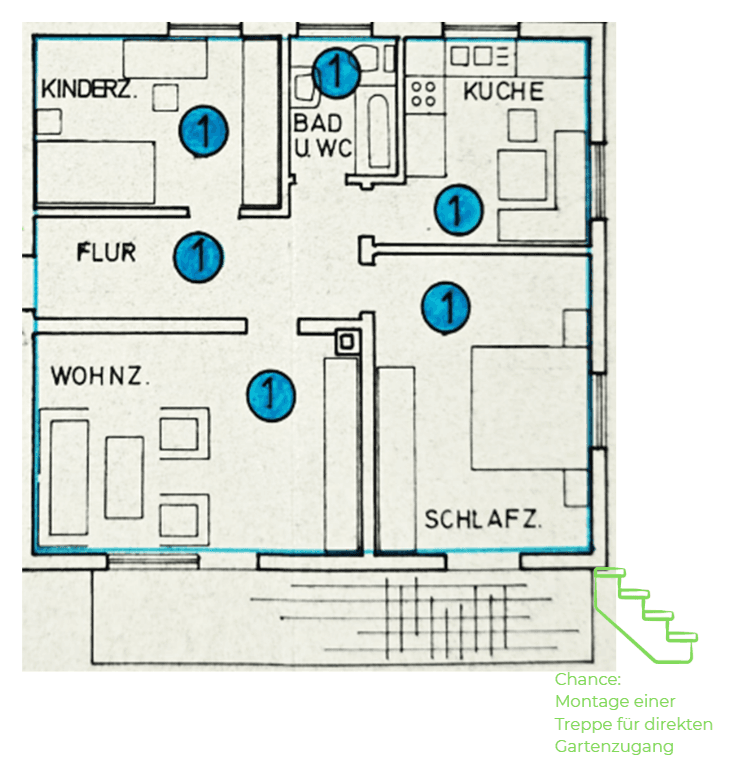 Prodej bytu 3+1 80 m², Brühlstr. 13, Beuren, Bádensko-Württembersko Prodej bytu 3+1 80 m², Brühlstr. 13, Beuren, Bádensko-Württembersko
