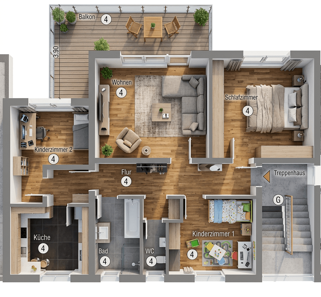 Prodej bytu 4+1 105 m², Baden-Baden, Bádensko-Württembersko Prodej bytu 4+1 105 m², Baden-Baden, Bádensko-Württembersko