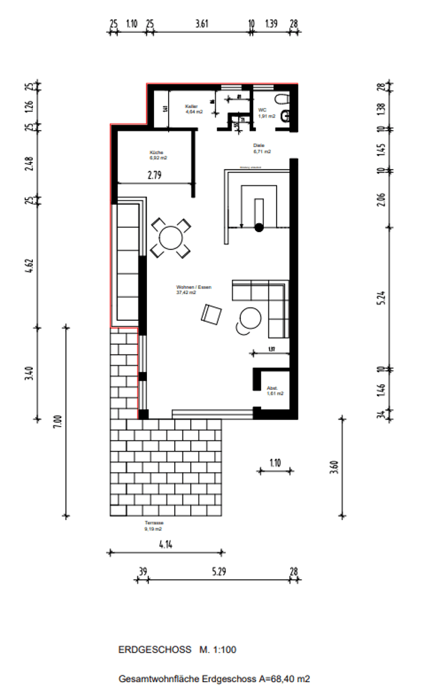 Prodej bytu 4+1 143 m², Aidlingen, Bádensko-Württembersko Prodej bytu 4+1 143 m², Aidlingen, Bádensko-Württembersko