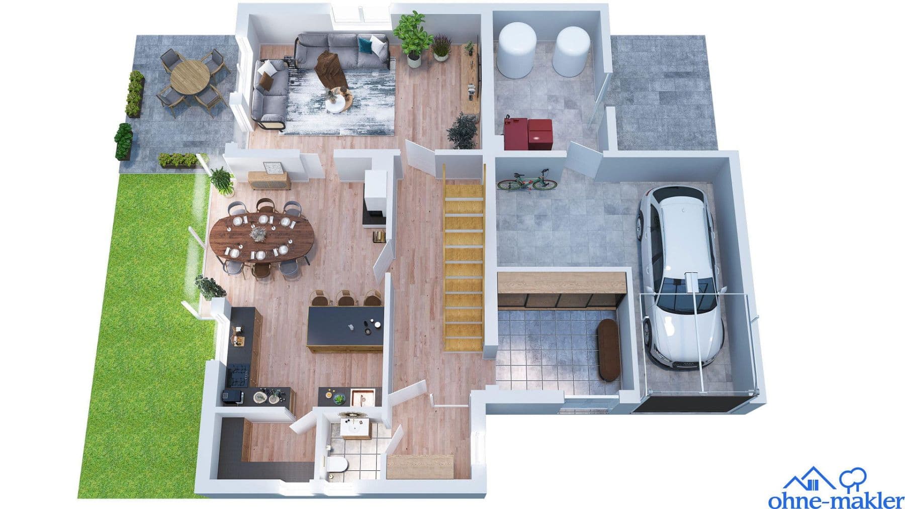 Prodej domu 179 m², pozemek 638 m², Dorfstr. 30, Marktoberdorf, Bavorsko Prodej domu 179 m², pozemek 638 m², Dorfstr. 30, Marktoberdorf, Bavorsko