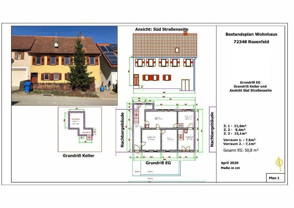 Prodej domu 130 m², pozemek 95 m², Rosenfeld, Bádensko-Württembersko Prodej domu 130 m², pozemek 95 m², Rosenfeld, Bádensko-Württembersko