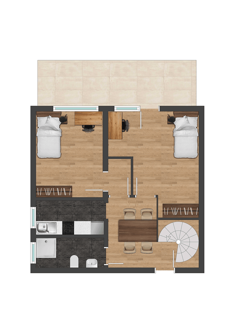 Pronájem bytu 76 m², Dossenheim, Bádensko-Württembersko Pronájem bytu 76 m², Dossenheim, Bádensko-Württembersko