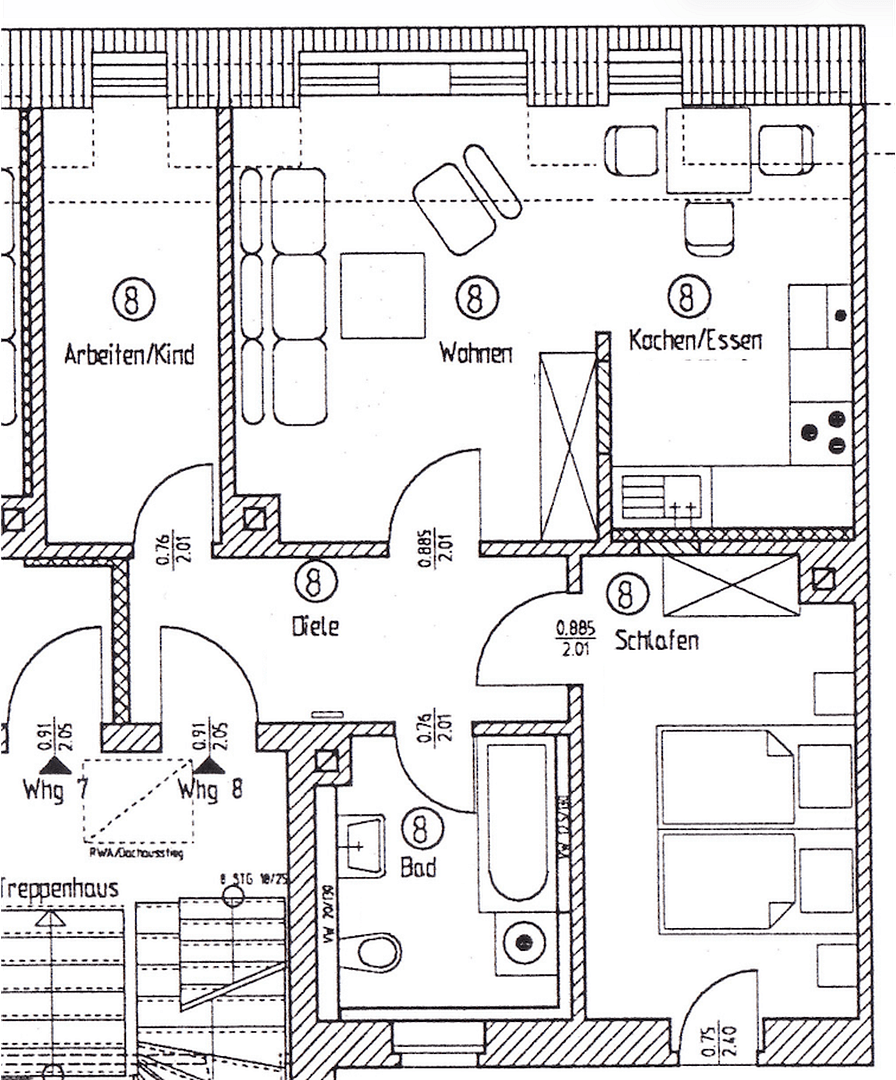 Pronájem bytu 3+1 55 m², Schneiderstraße 4, Leipzig, Sasko Pronájem bytu 3+1 55 m², Schneiderstraße 4, Leipzig, Sasko