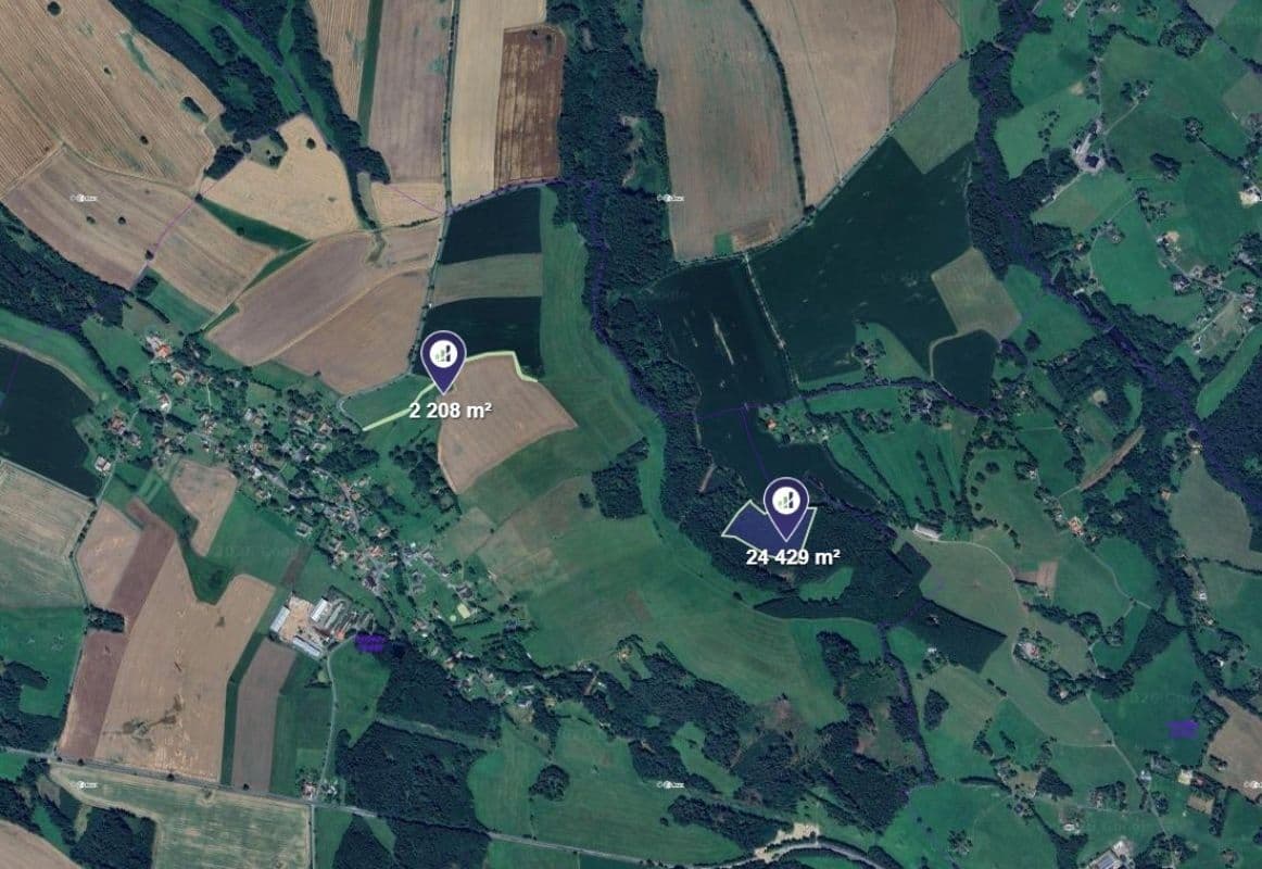 Prodej pozemku 25.533 m², Krouna, Pardubický kraj Prodej pozemku 25.533 m², Krouna, Pardubický kraj