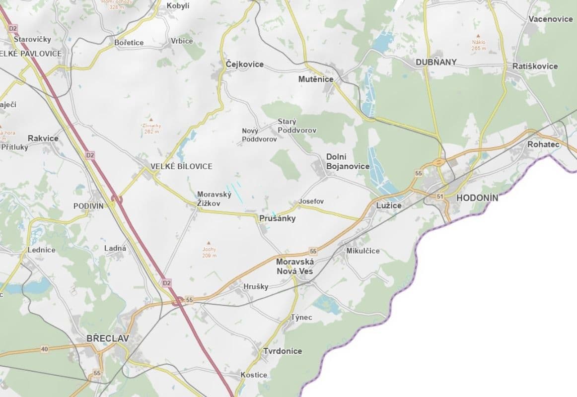 Prodej pozemku 3.938 m², Prušánky, Jihomoravský kraj Prodej pozemku 3.938 m², Prušánky, Jihomoravský kraj