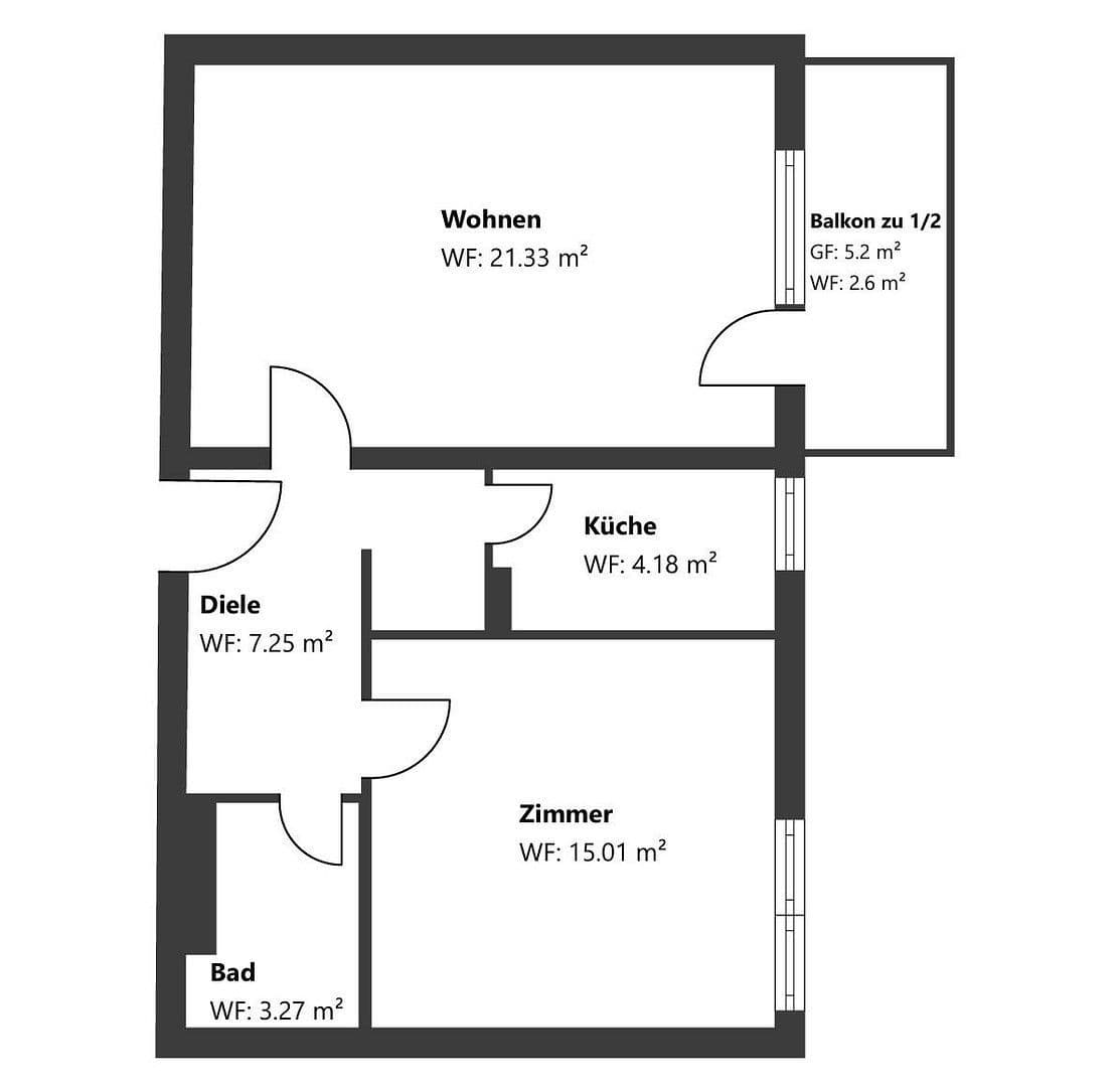 Prodej bytu 2+1 54 m², München, Bavorsko Prodej bytu 2+1 54 m², München, Bavorsko