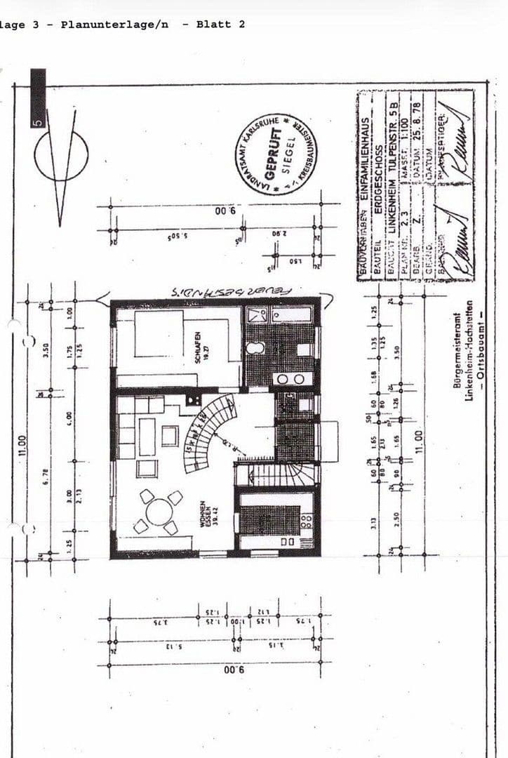 Prodej domu 150 m², pozemek 343 m², Tulpenstraße 5b, Linkenheim-Hochstetten, Bádensko-Württembersko Prodej domu 150 m², pozemek 343 m², Tulpenstraße 5b, Linkenheim-Hochstetten, Bádensko-Württembersko