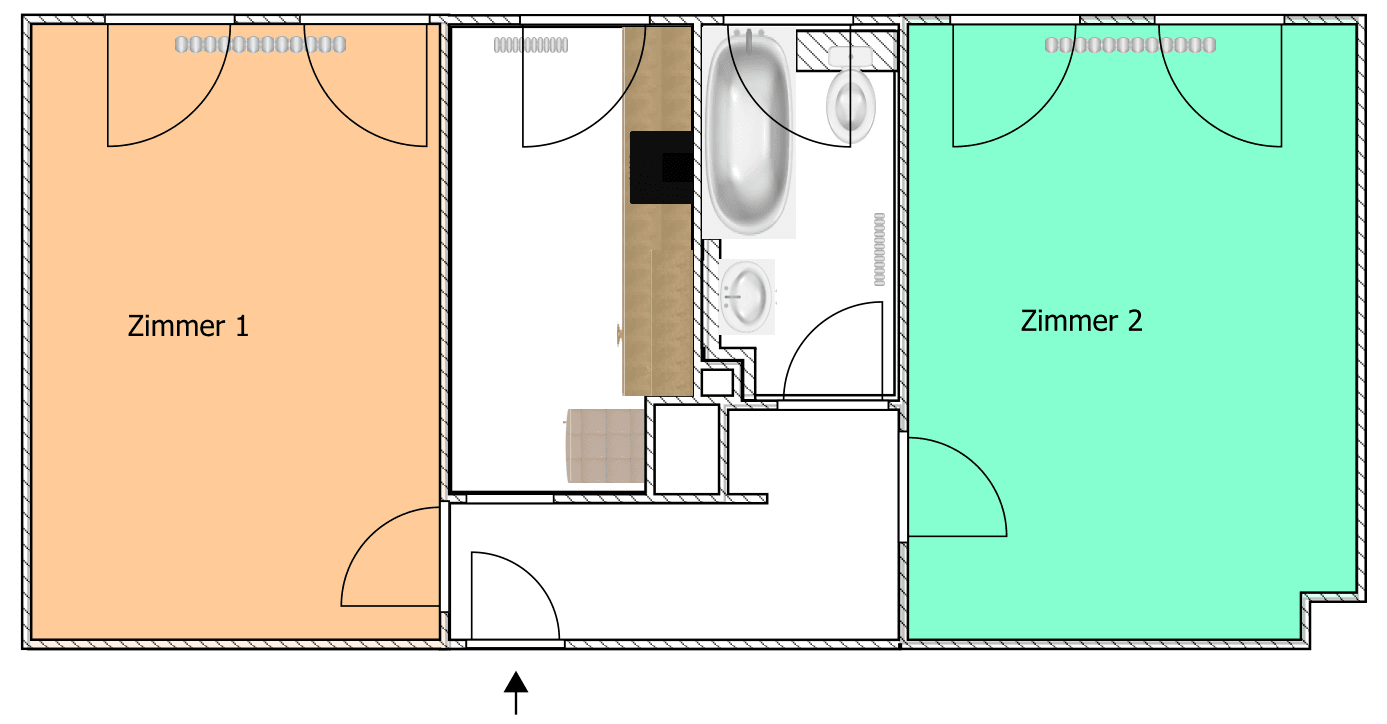 Pronájem bytu 2+1 55 m², Scheurlstraße 25, Nürnberg, Bavorsko Pronájem bytu 2+1 55 m², Scheurlstraße 25, Nürnberg, Bavorsko
