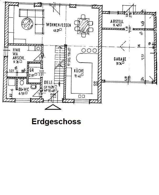 Prodej domu 170 m², pozemek 481 m², Langenselbold, Hessen Prodej domu 170 m², pozemek 481 m², Langenselbold, Hessen