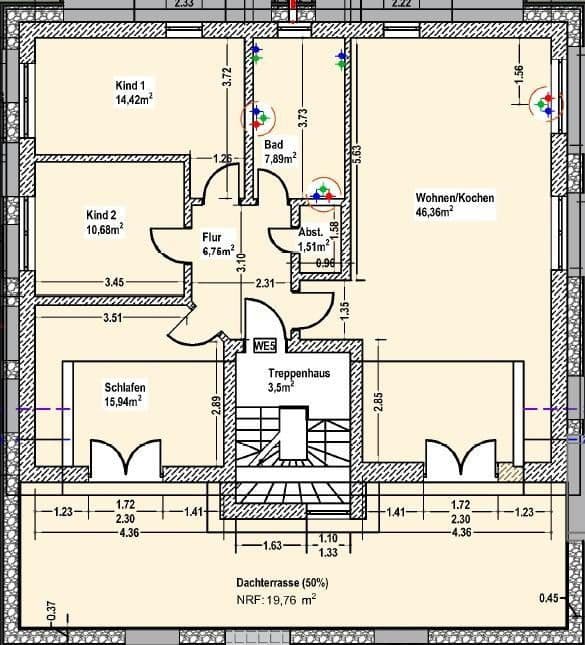 Pronájem bytu 4+1 121 m², Offenbach, Hessen Pronájem bytu 4+1 121 m², Offenbach, Hessen