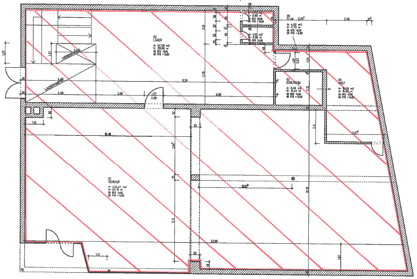 Pronájem nebytového prostoru 413 m², Darmstädter Straße 24, Roßdorf, Hessen Pronájem nebytového prostoru 413 m², Darmstädter Straße 24, Roßdorf, Hessen