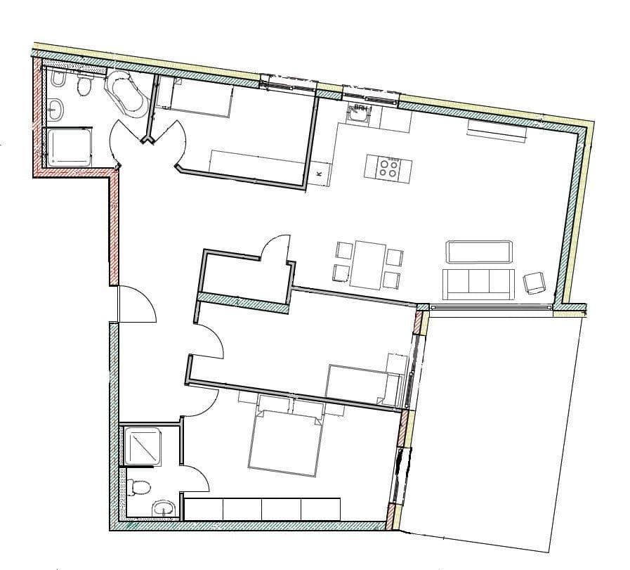 Pronájem bytu 4+kk 118 m², Calw, Bádensko-Württembersko Pronájem bytu 4+kk 118 m², Calw, Bádensko-Württembersko