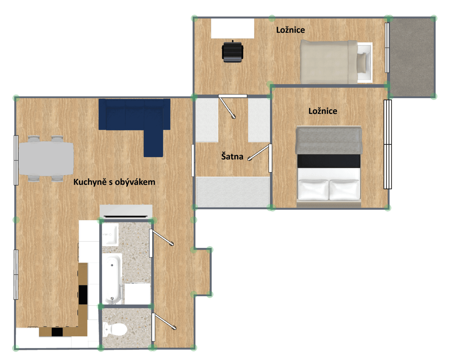 Pronájem bytu 3+kk 65 m², Slévačská, Praha, Praha Pronájem bytu 3+kk 65 m², Slévačská, Praha, Praha