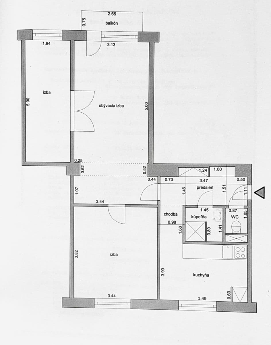 Prodej bytu 3+1 65 m², Družicová, Ružinov, Bratislavský kraj Prodej bytu 3+1 65 m², Družicová, Ružinov, Bratislavský kraj