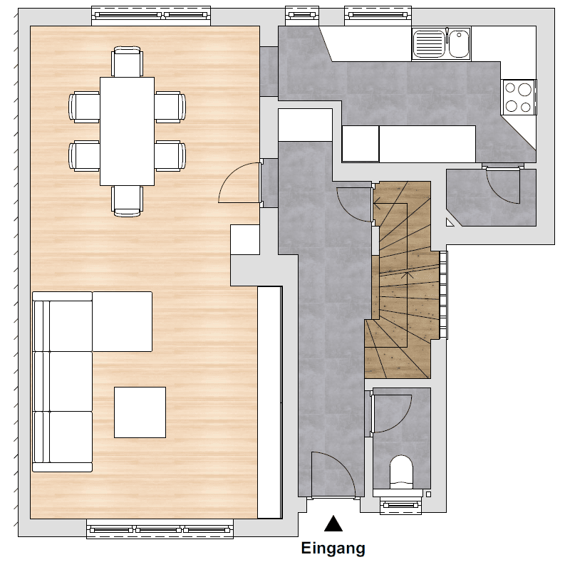 Prodej domu 246 m², pozemek 625 m², Sudetenstrasse 2, Lollar, Hessen Prodej domu 246 m², pozemek 625 m², Sudetenstrasse 2, Lollar, Hessen