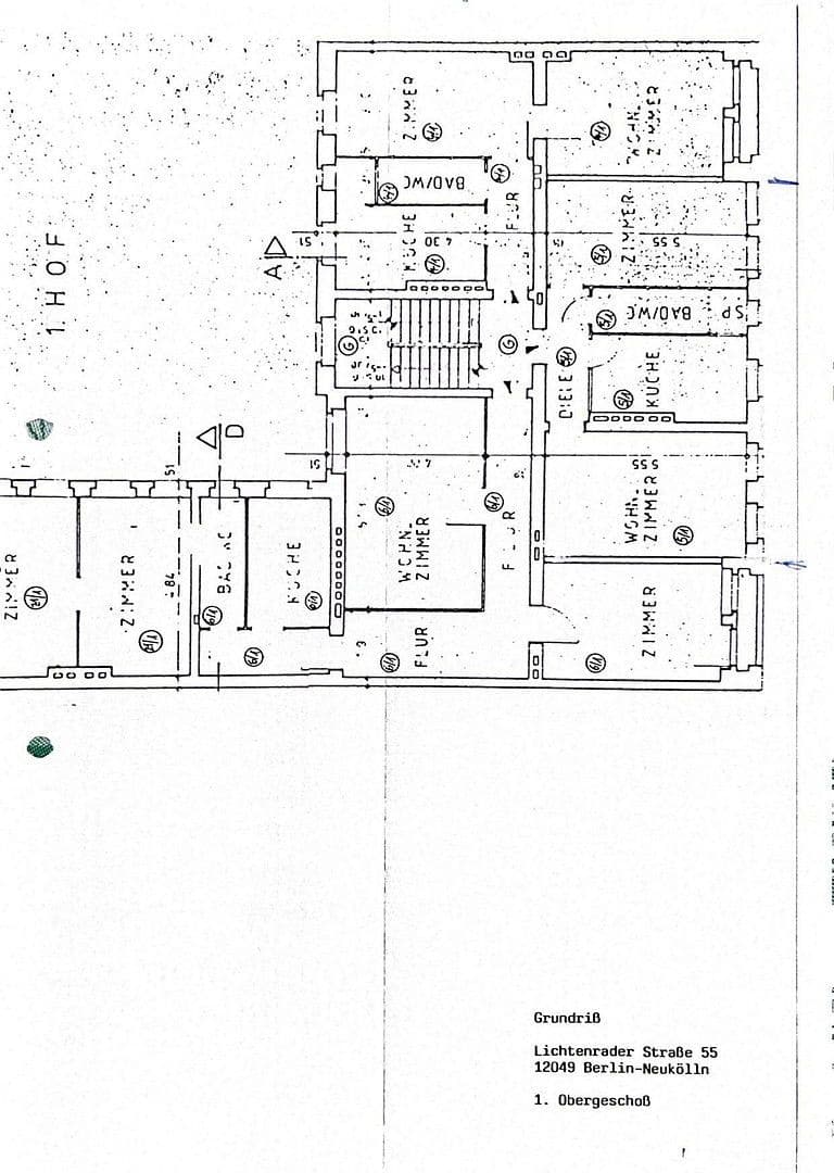 Prodej bytu 2+1 55 m², Lichtenrader Str. 55, Berlin, Berlín Prodej bytu 2+1 55 m², Lichtenrader Str. 55, Berlin, Berlín