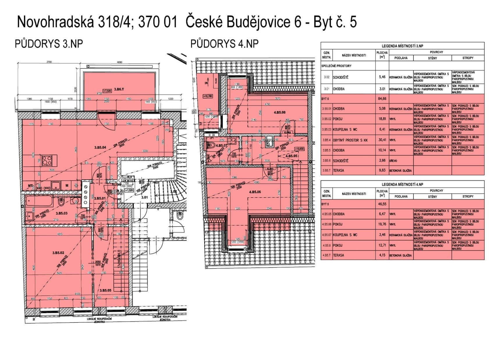 Pronájem bytu 4+kk 130 m², Novohradská, České Budějovice, Jihočeský kraj Pronájem bytu 4+kk 130 m², Novohradská, České Budějovice, Jihočeský kraj