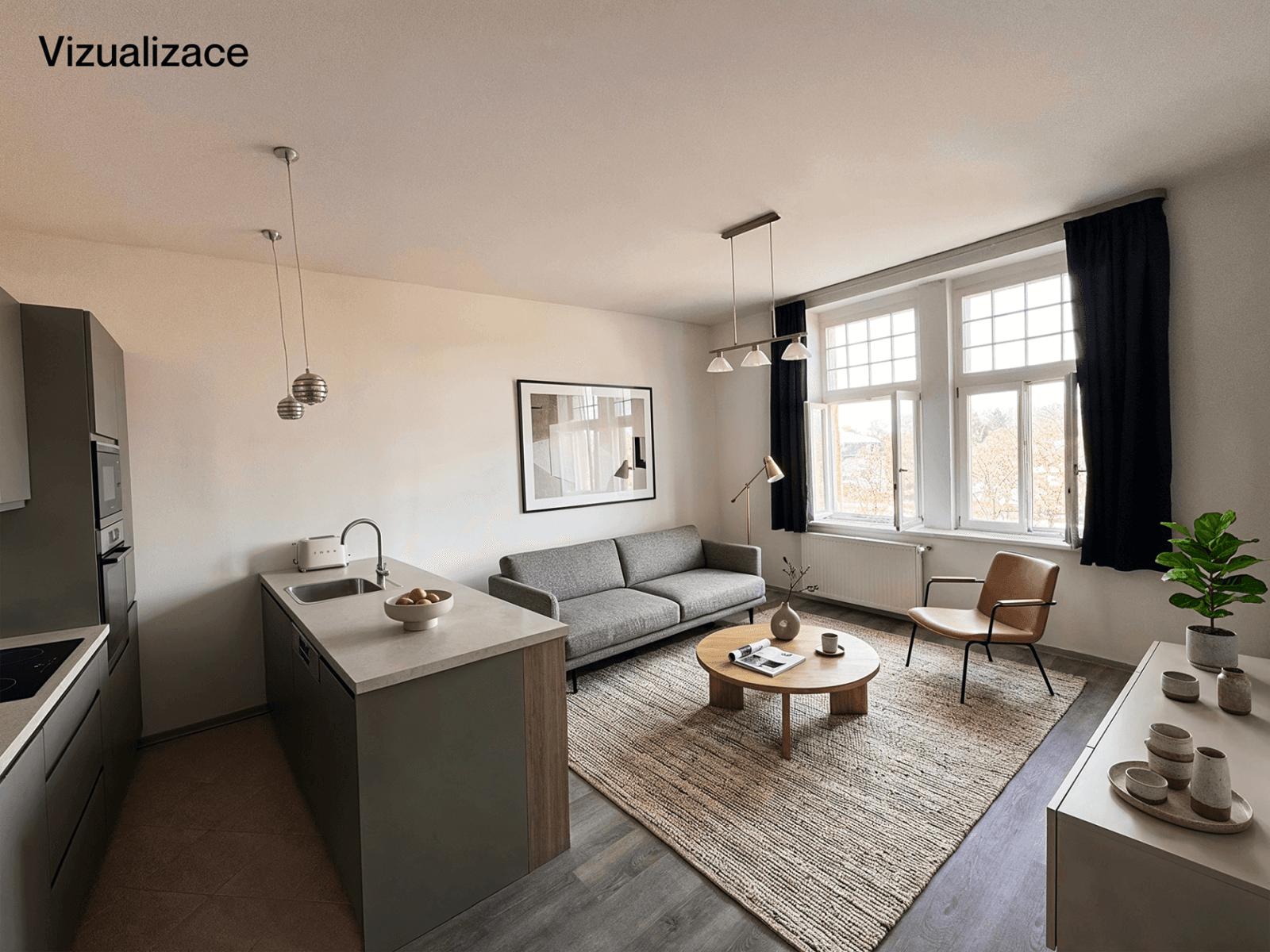 Prodej bytu 2+kk 44 m², Nad Královskou oborou, Praha, Praha Prodej bytu 2+kk 44 m², Nad Královskou oborou, Praha, Praha