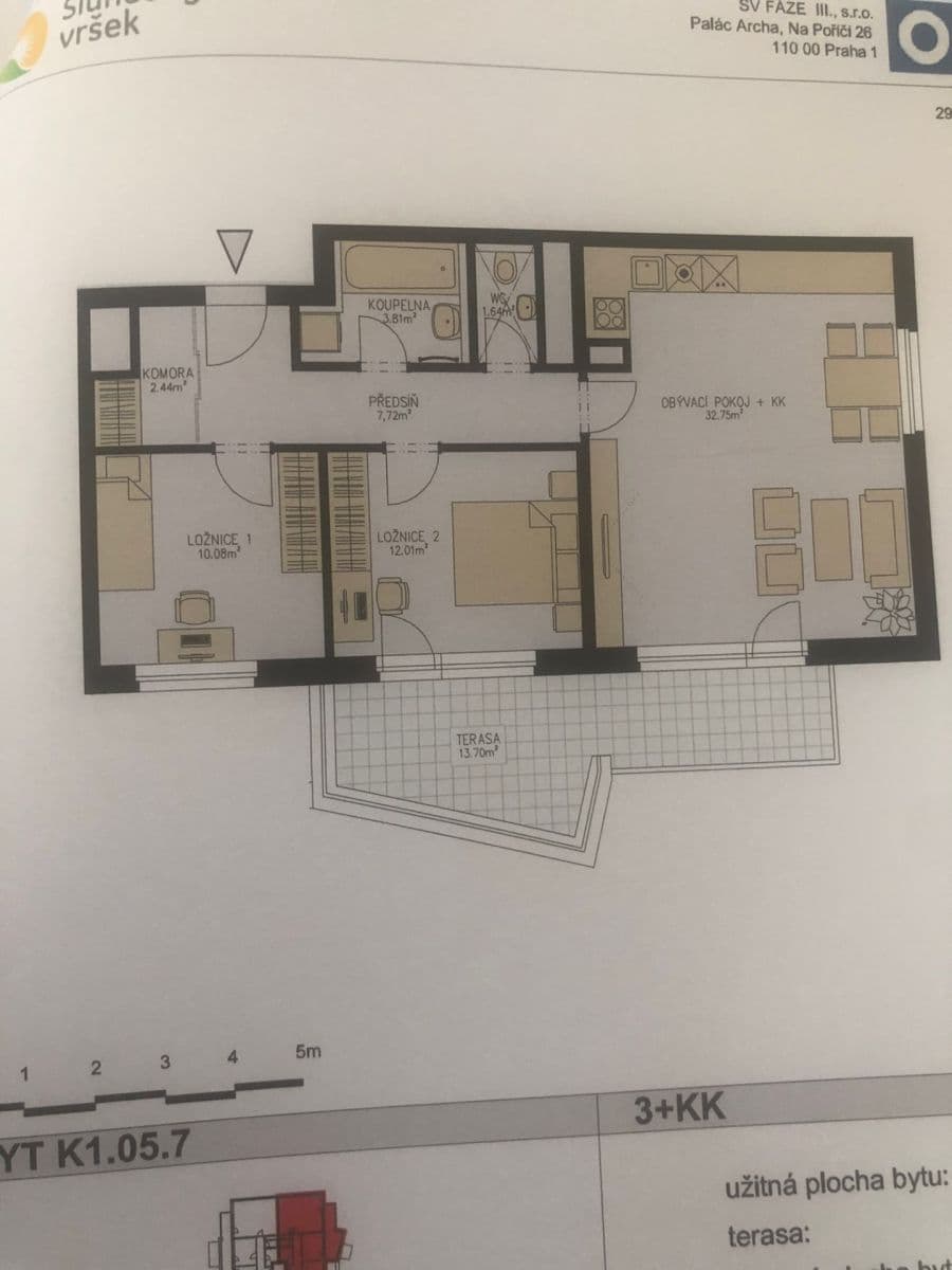 Prodej bytu 3+kk 70 m², Rižská, Praha, Praha Prodej bytu 3+kk 70 m², Rižská, Praha, Praha