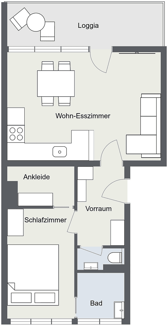 Prodej bytu 2+1 42 m², Jakob-Ghon Allee, Villach, Korutany Prodej bytu 2+1 42 m², Jakob-Ghon Allee, Villach, Korutany