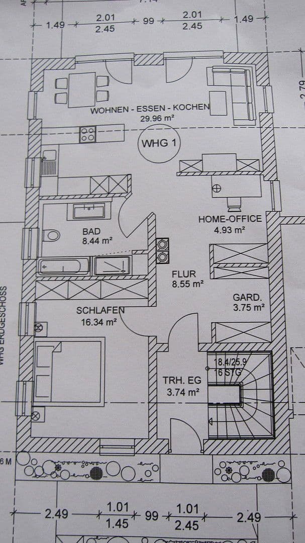 Pronájem bytu 2+1 75 m², Karl-Fill-Weg 19, Dachau, Bavorsko Pronájem bytu 2+1 75 m², Karl-Fill-Weg 19, Dachau, Bavorsko