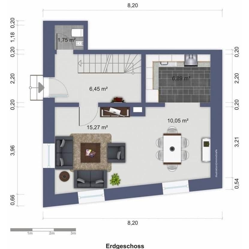 Prodej domu 108 m², pozemek 104 m², Mannheim, Bádensko-Württembersko Prodej domu 108 m², pozemek 104 m², Mannheim, Bádensko-Württembersko