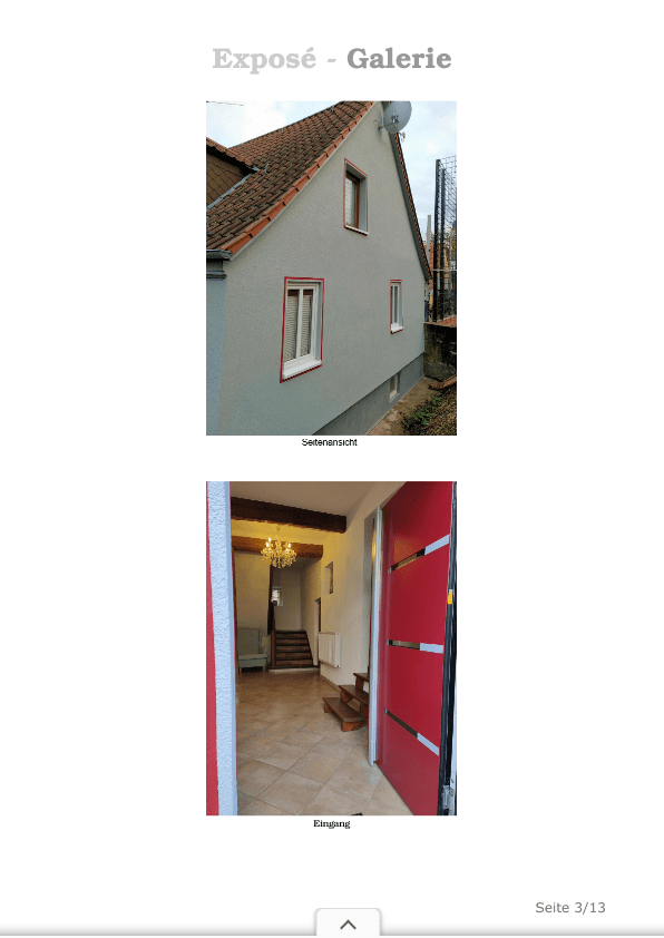 Prodej domu 110 m², pozemek 110 m², Fischergasse 39, Kitzingen, Bavorsko Prodej domu 110 m², pozemek 110 m², Fischergasse 39, Kitzingen, Bavorsko