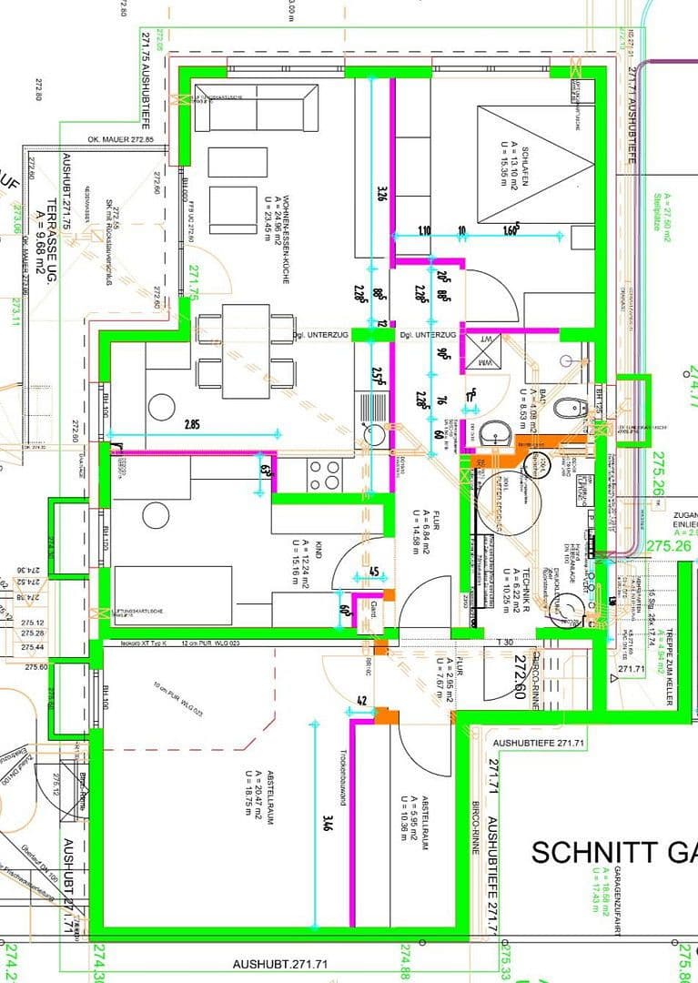 Pronájem bytu 3+1 72 m², Burgstetten, Bádensko-Württembersko Pronájem bytu 3+1 72 m², Burgstetten, Bádensko-Württembersko