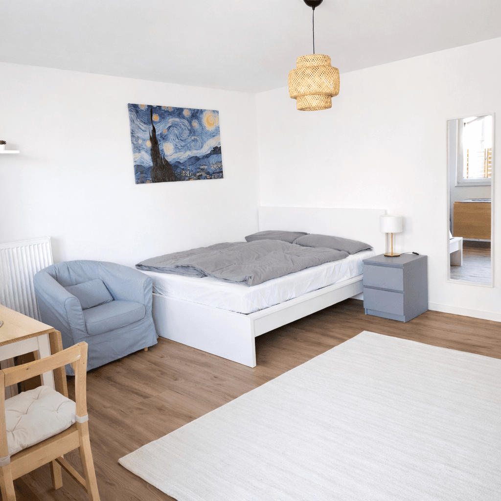 Pronájem bytu 1+1 35 m², Hoffmann-von-Fallersleben-Weg 5, Münster, Severní Porýní-Vestfálsko Pronájem bytu 1+1 35 m², Hoffmann-von-Fallersleben-Weg 5, Münster, Severní Porýní-Vestfálsko