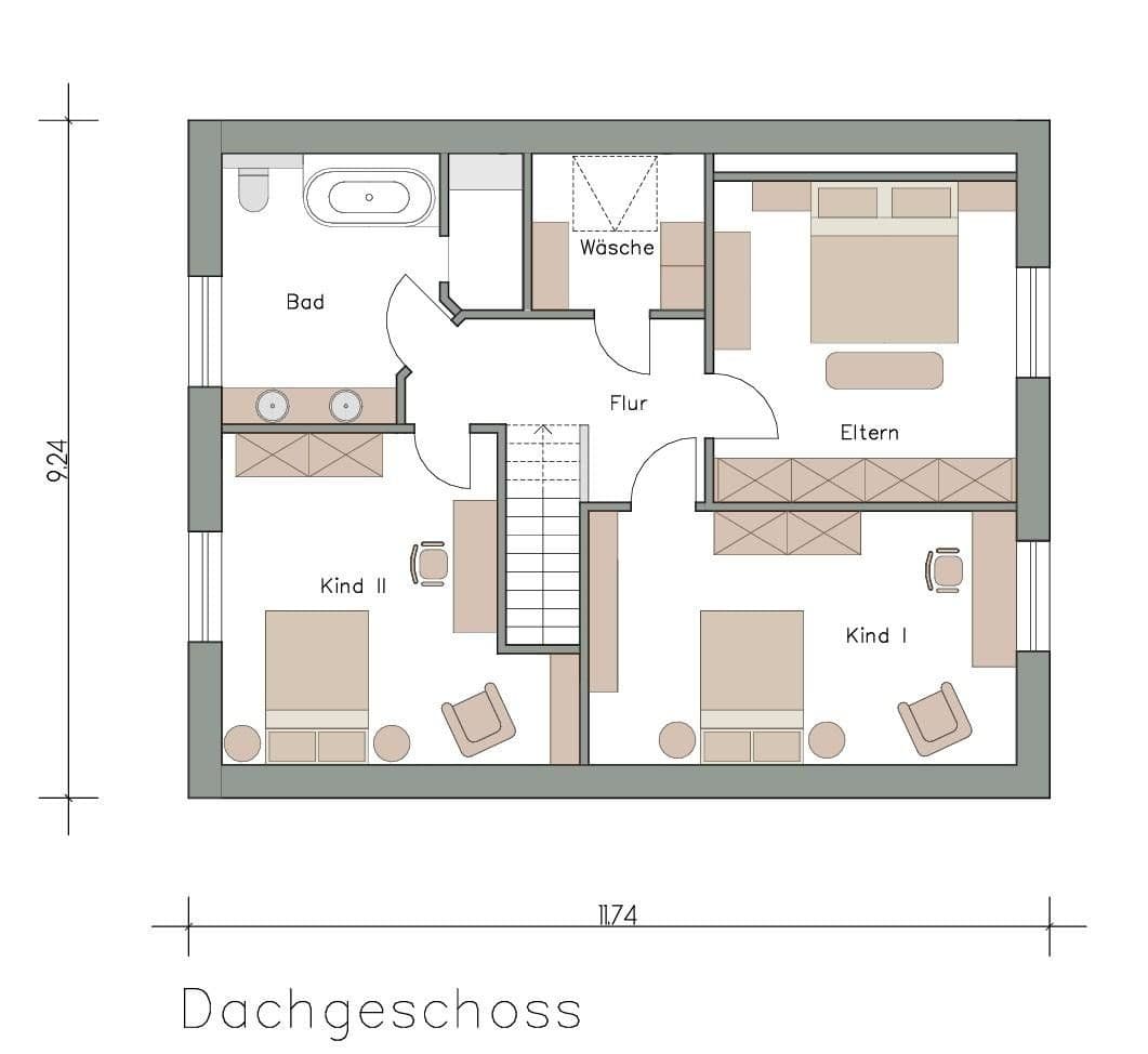 Prodej domu 100 m², pozemek 520 m², Ihlow, Dolní Sasko Prodej domu 100 m², pozemek 520 m², Ihlow, Dolní Sasko